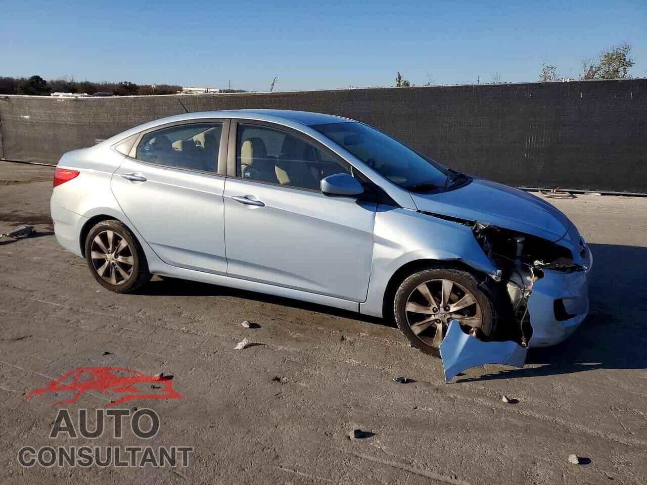 HYUNDAI ACCENT 2013 - KMHCU4AE3DU277576