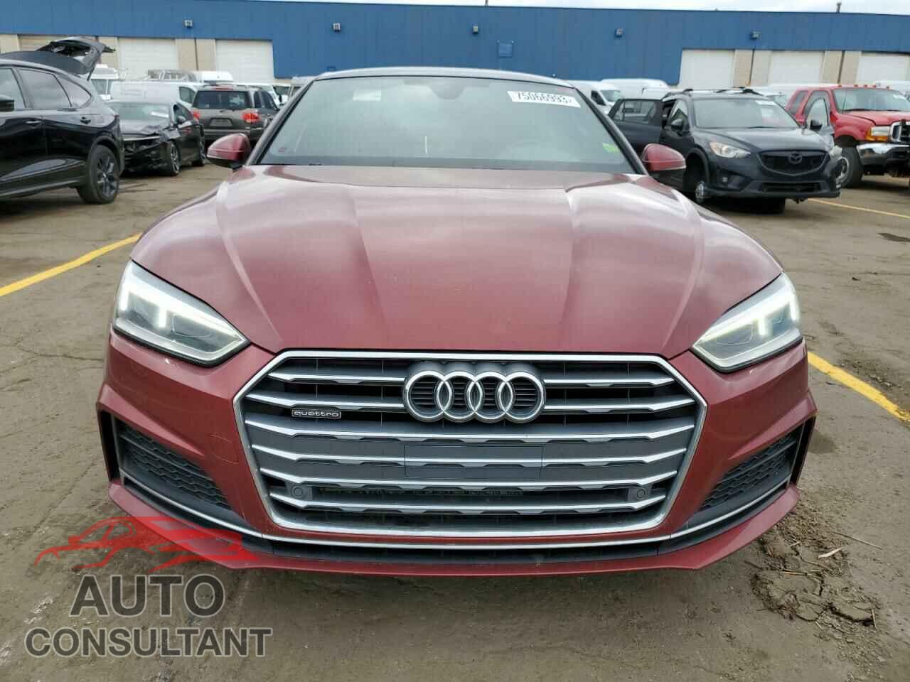 AUDI A5 2018 - WAUENCF5XJA006196