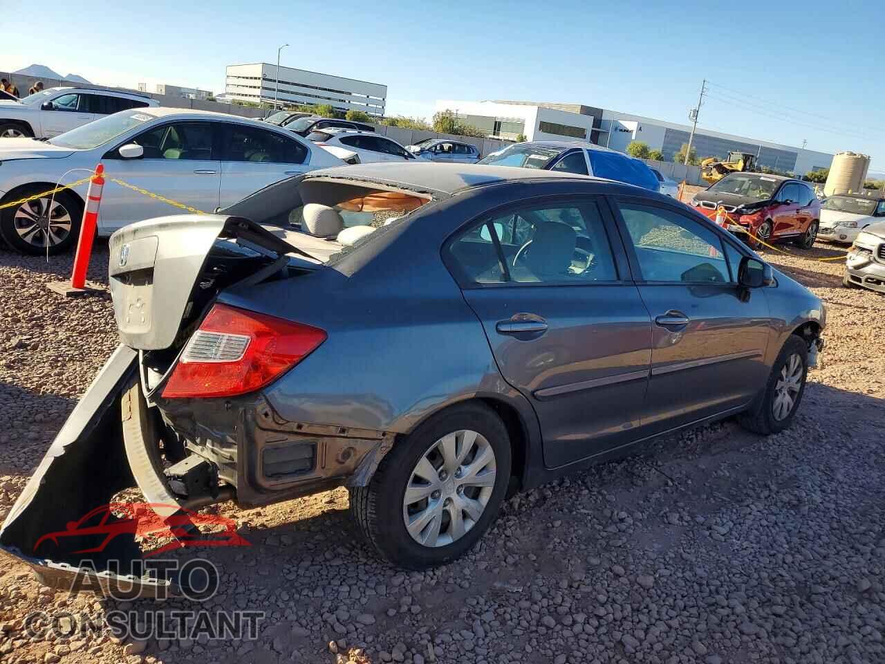 HONDA CIVIC 2012 - 19XFB2F50CE084870