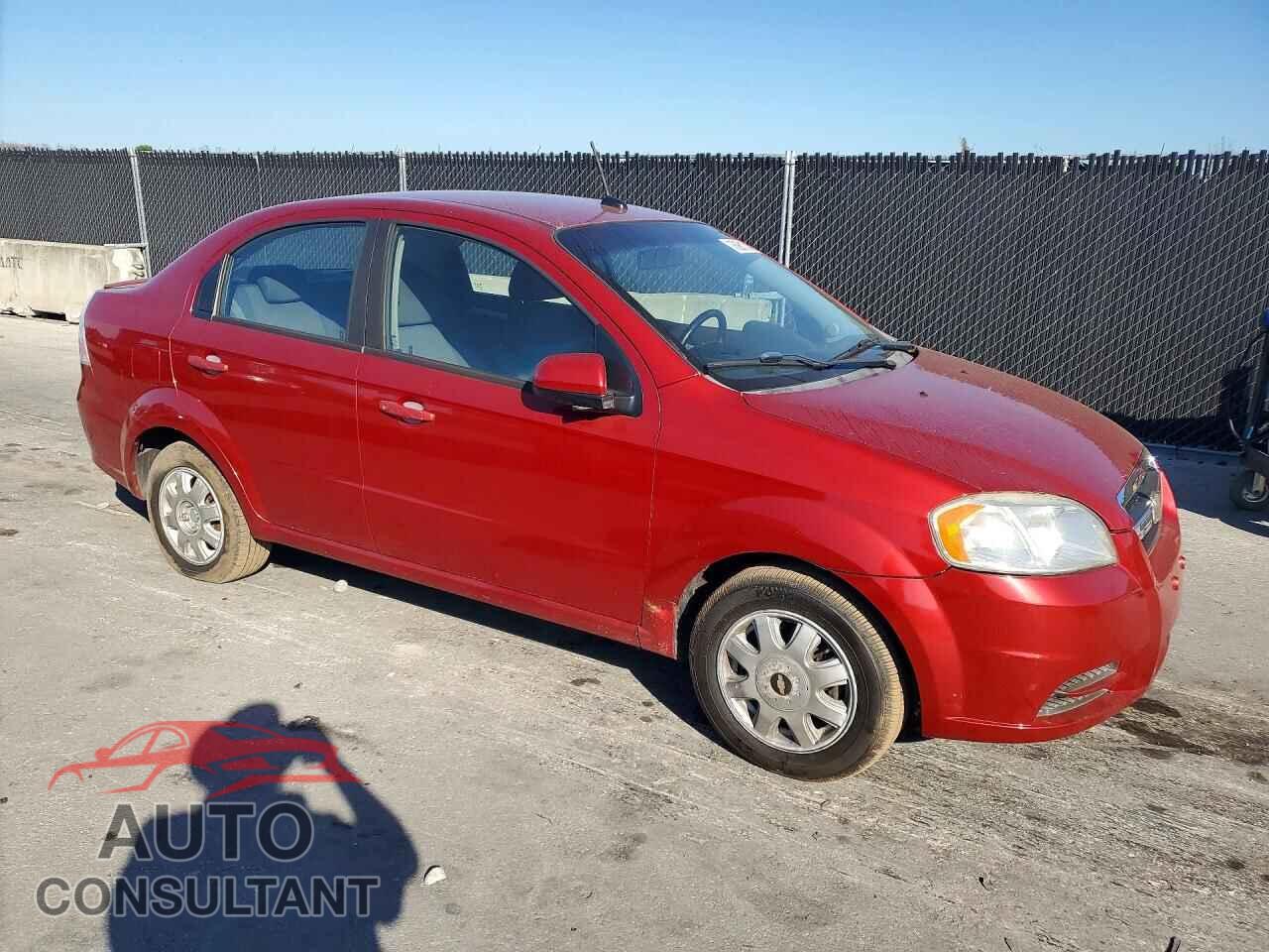CHEVROLET AVEO 2011 - KL1TD5DE3BB211583