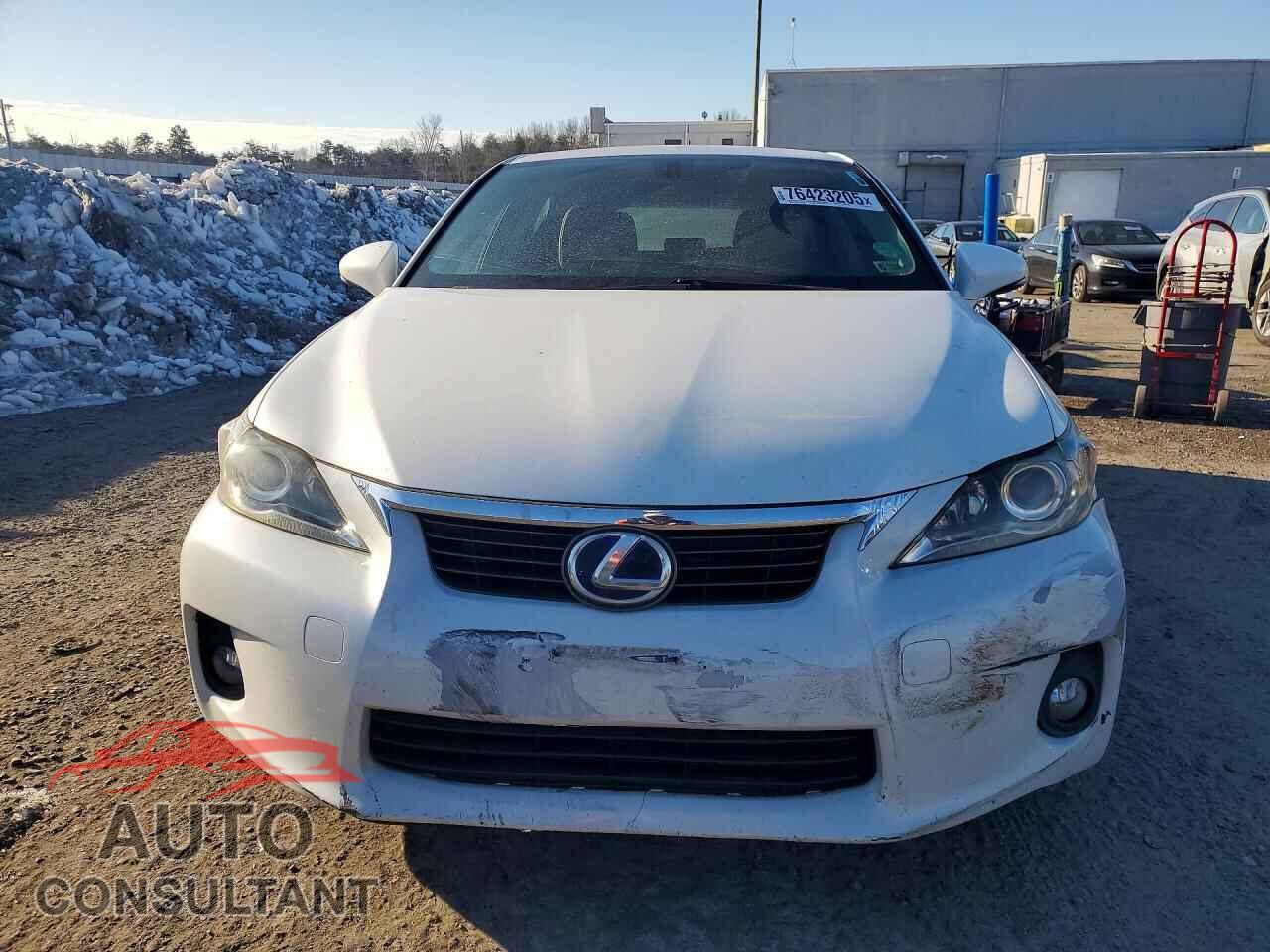 LEXUS CT 200 2012 - JTHKD5BH7C2090154