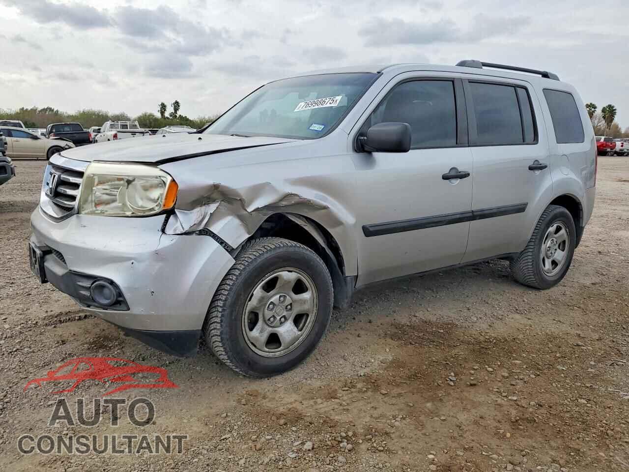 HONDA PILOT 2013 - 5FNYF3H2XDB044149