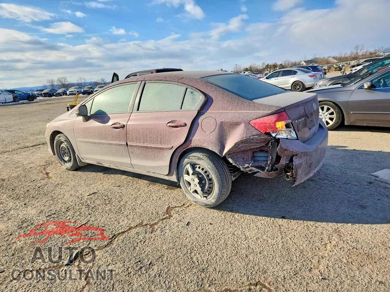 HONDA CIVIC 2012 - 2HGFB2F52CH596393