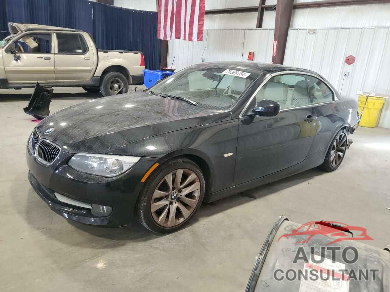 BMW 3 SERIES 2012 - WBADW3C50CE823072