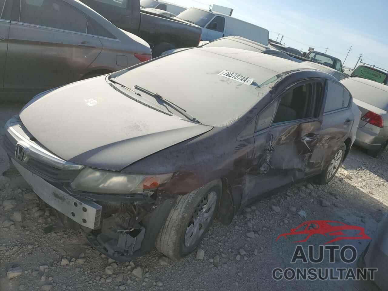 HONDA CIVIC 2012 - 2HGFB2F52CH558968