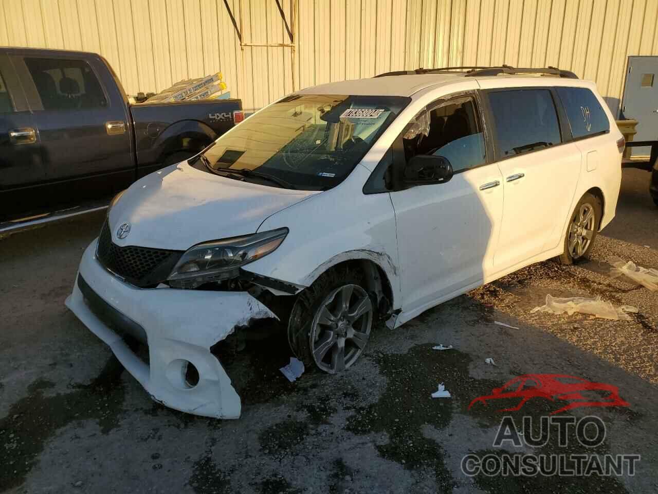 TOYOTA SIENNA 2017 - 5TDXZ3DC1HS871136