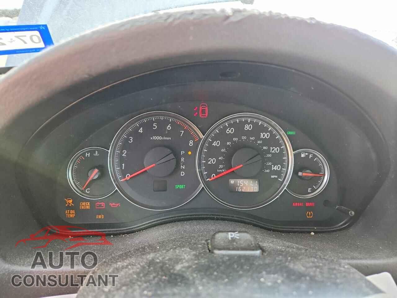 SUBARU OUTBACK 2009 - 4S4BP61C597340468
