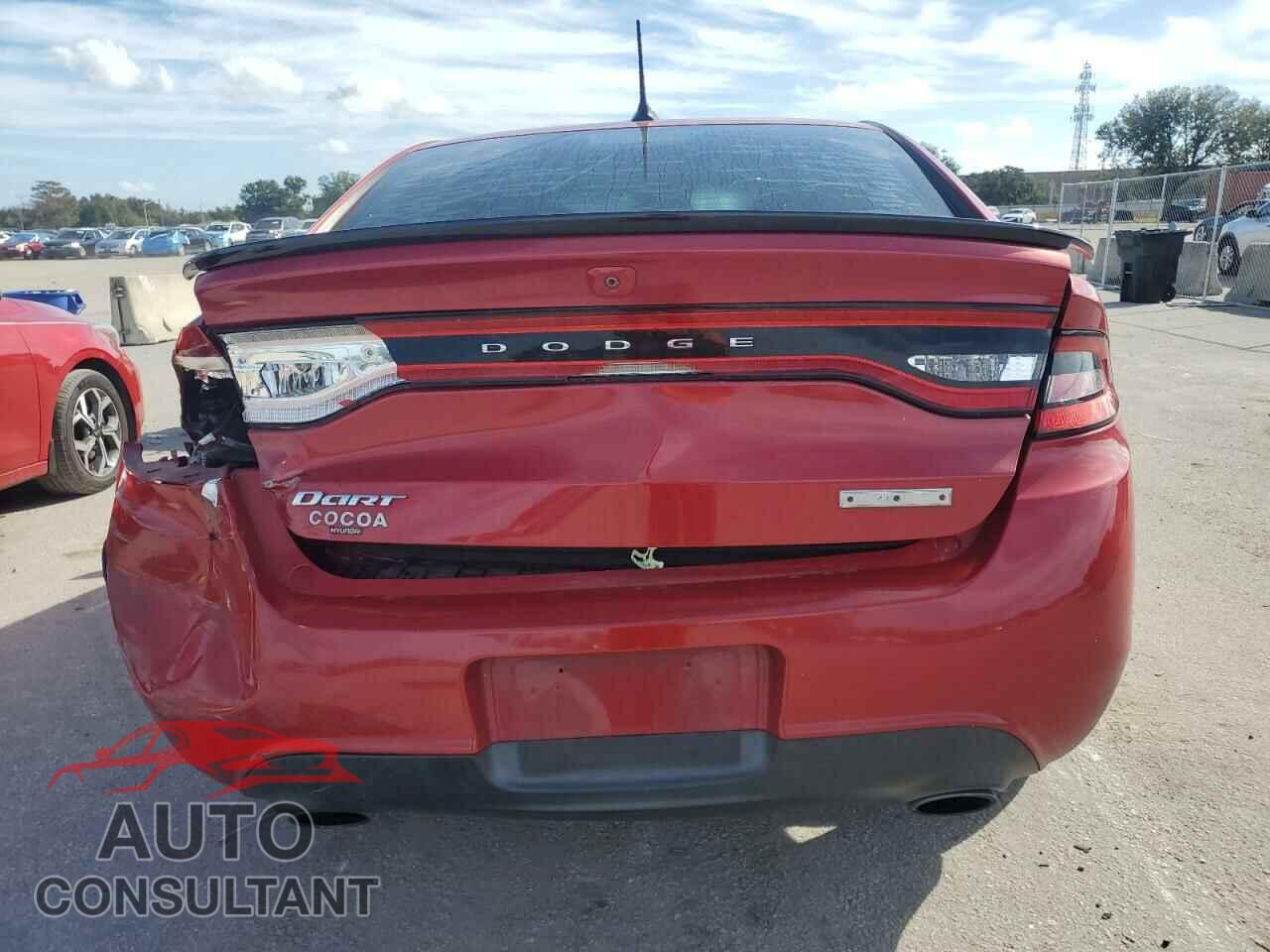 DODGE DART 2016 - 1C3CDFBB5GD593591