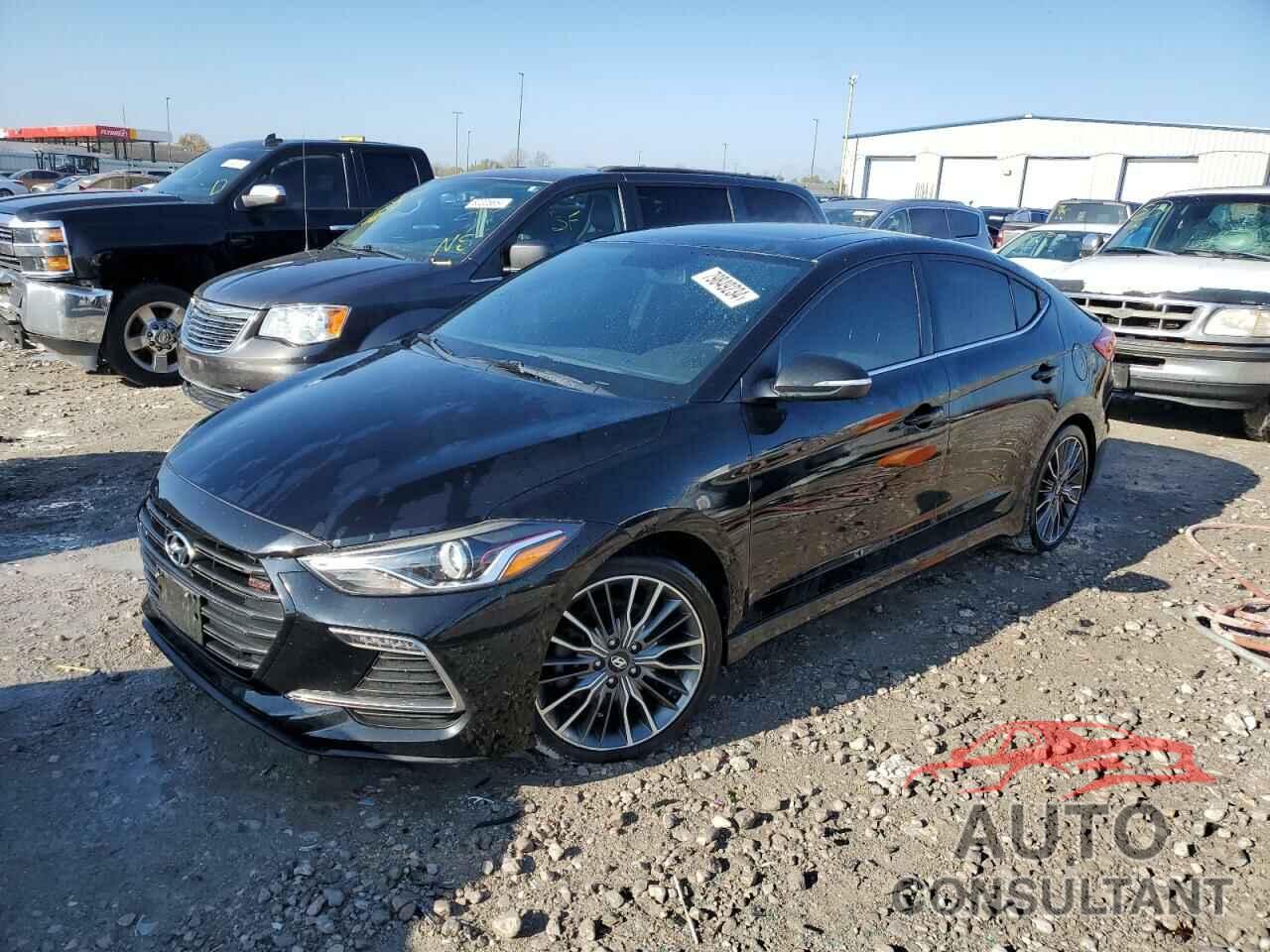 HYUNDAI ELANTRA 2017 - KMHD04LB6HU330876