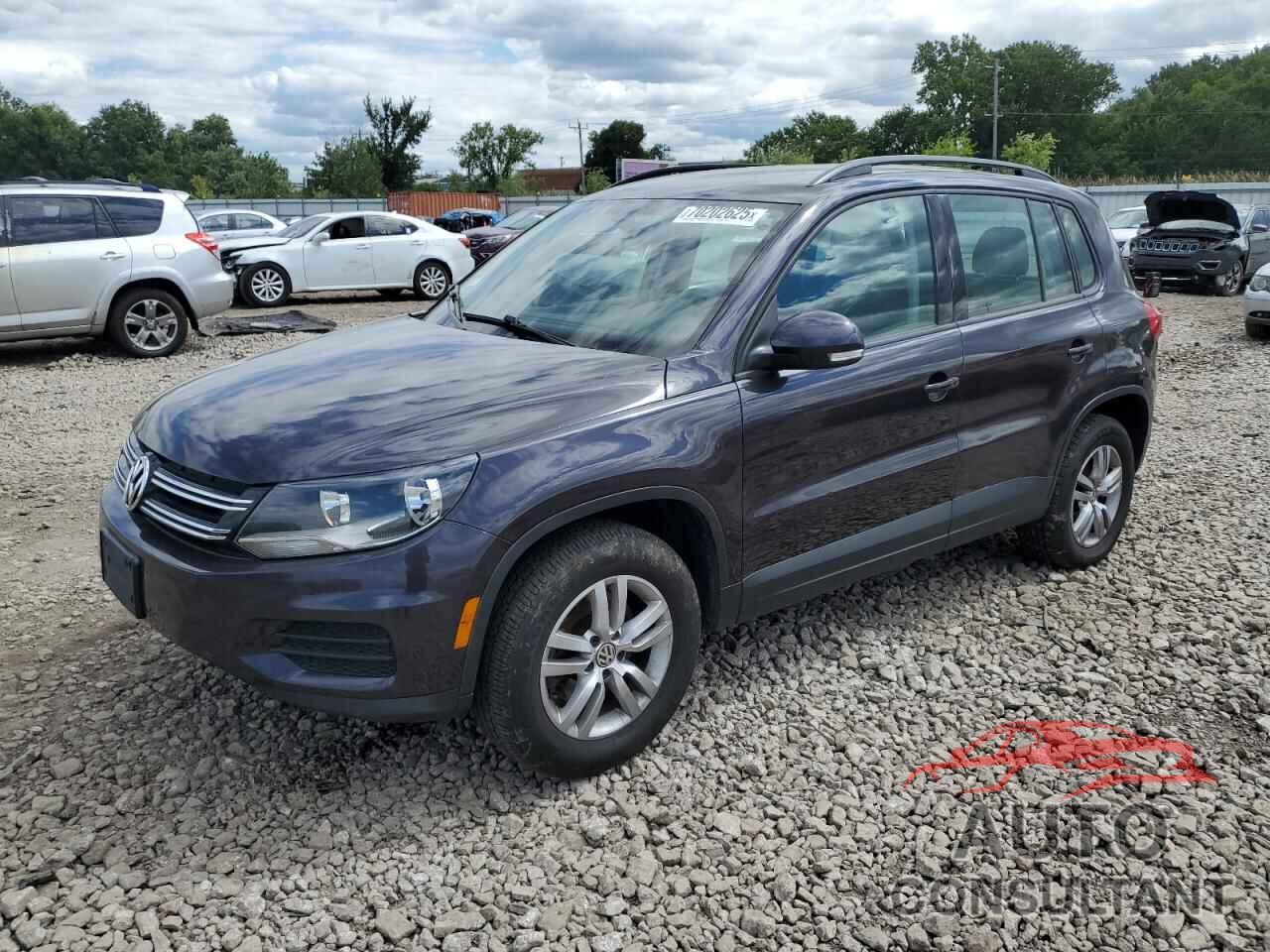 VOLKSWAGEN TIGUAN 2016 - WVGBV7AX5GW522804