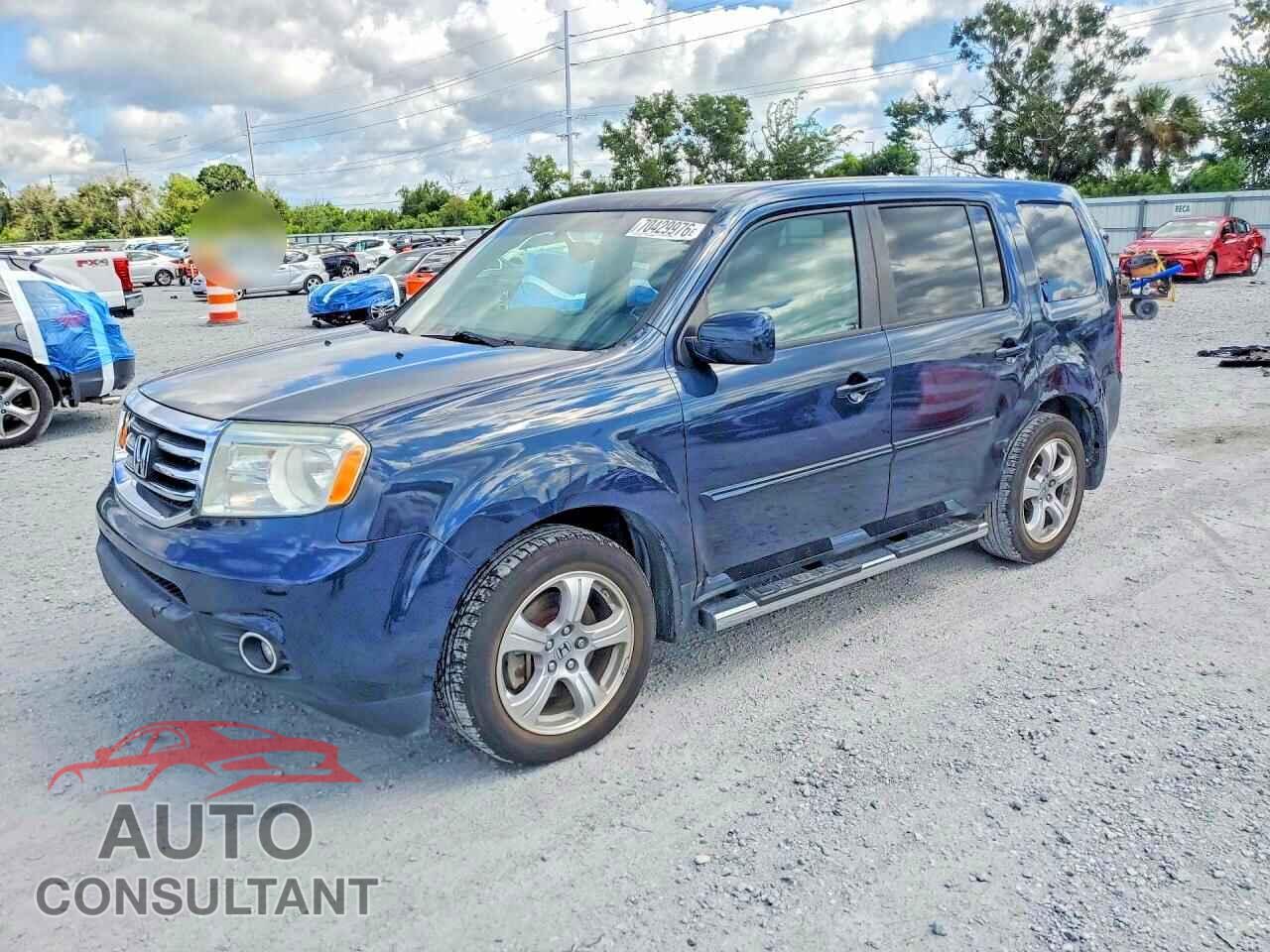 HONDA PILOT 2012 - 5FNYF3H58CB033496