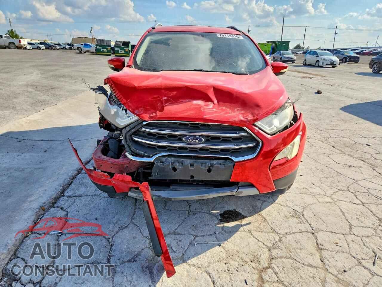 FORD ECOSPORT 2020 - MAJ6S3KL0LC349097