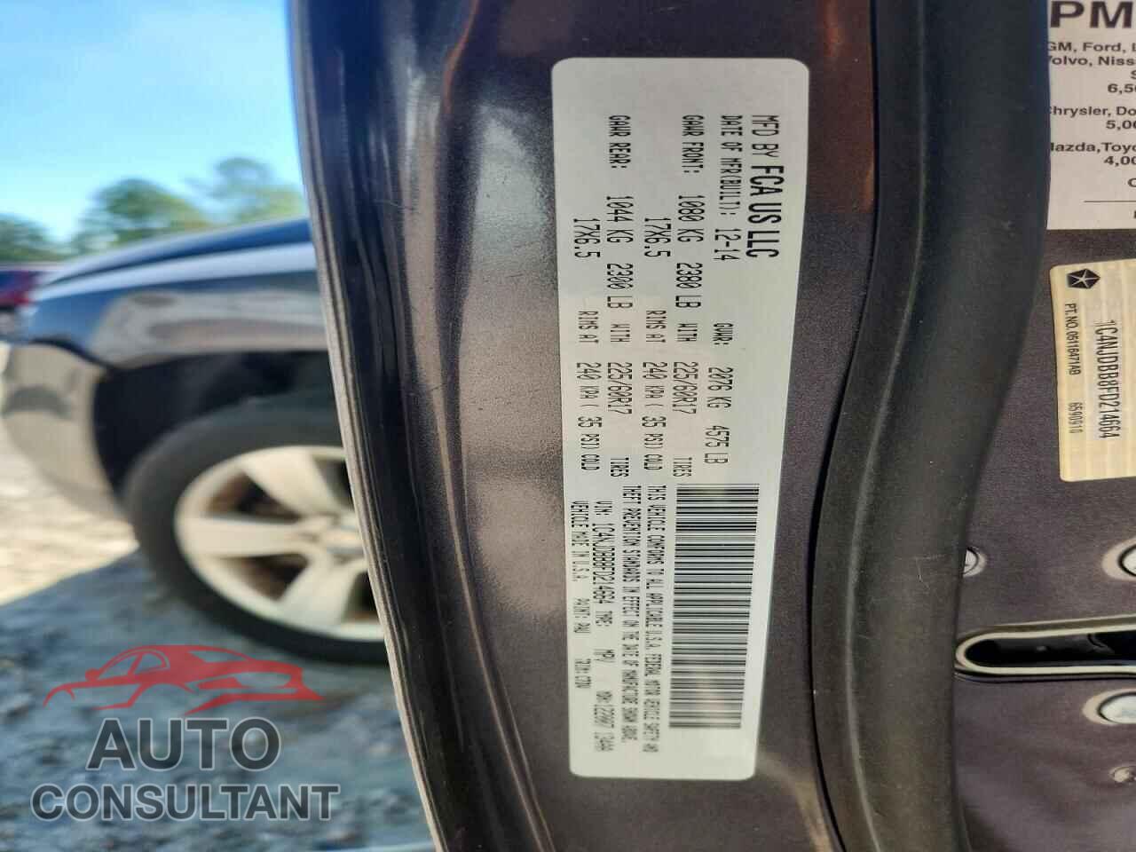JEEP COMPASS 2015 - 1C4NJDBB8FD214664