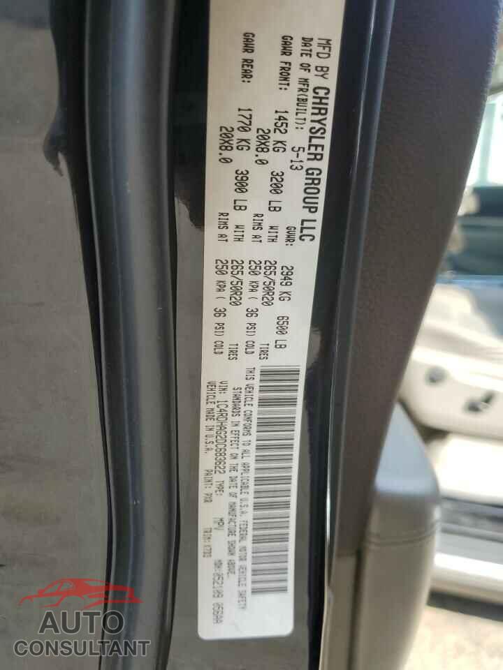 DODGE DURANGO 2013 - 1C4RDHAG2DC683622