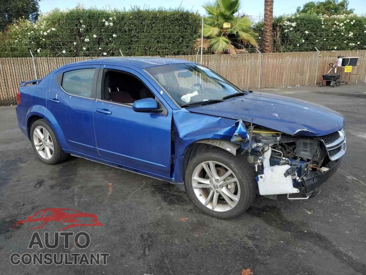 DODGE AVENGER 2012 - 1C3CDZEG9CN285157