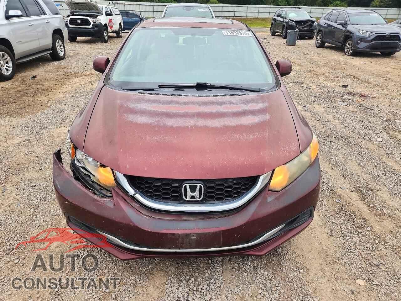 HONDA CIVIC 2013 - 19XFB2F85DE050063