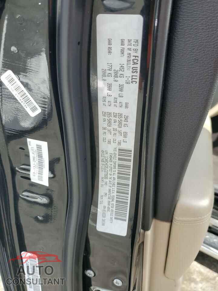 DODGE DURANGO 2018 - 1C4RDHEG5JC279686