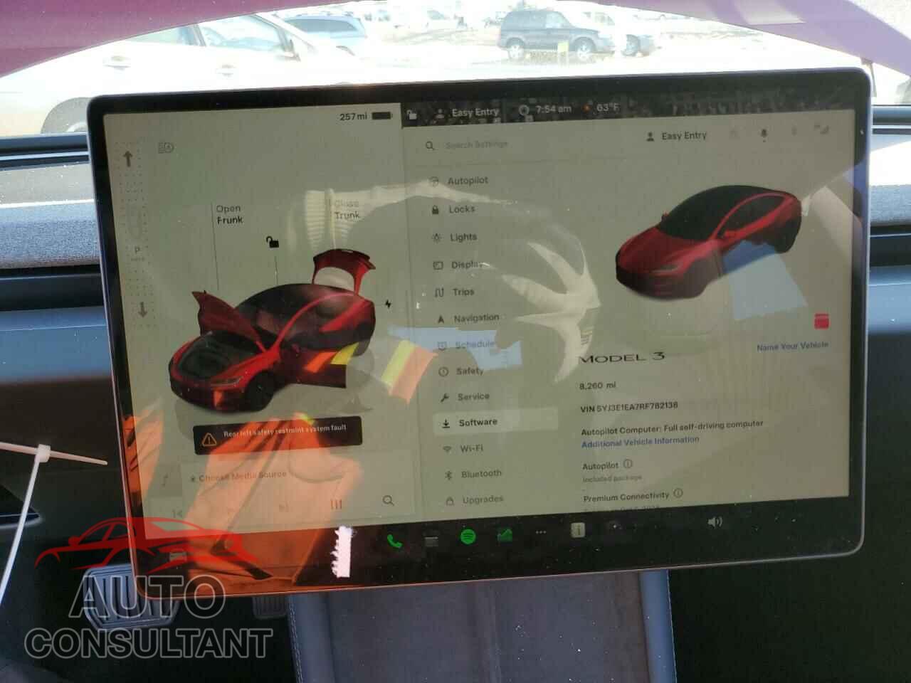 TESLA MODEL 3 2024 - 5YJ3E1EA7RF782138
