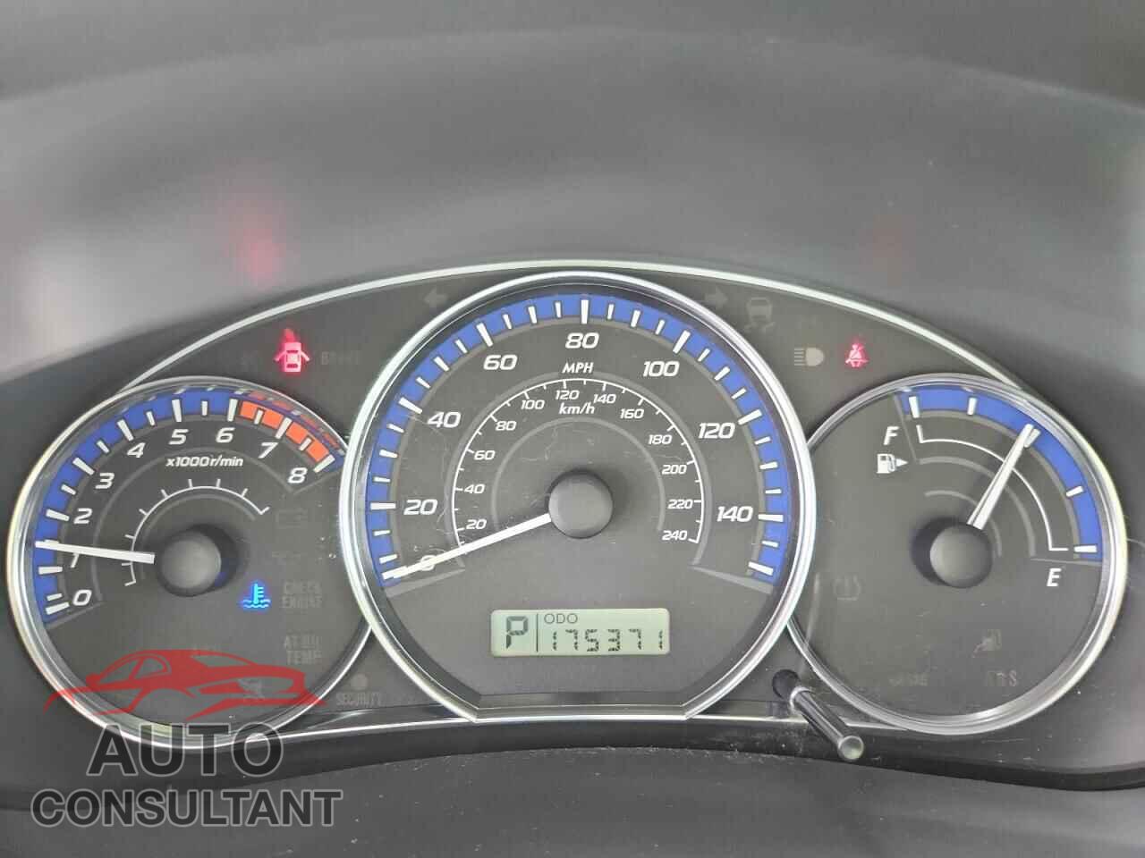 SUBARU FORESTER 2010 - JF2SH6CC5AH738326