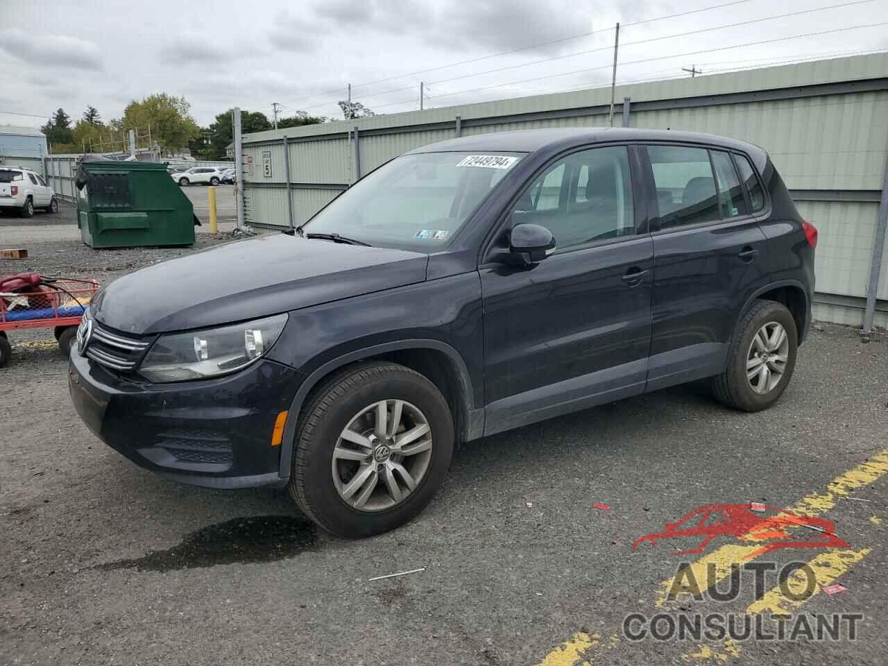 VOLKSWAGEN TIGUAN 2014 - WVGBV3AX9EW541667