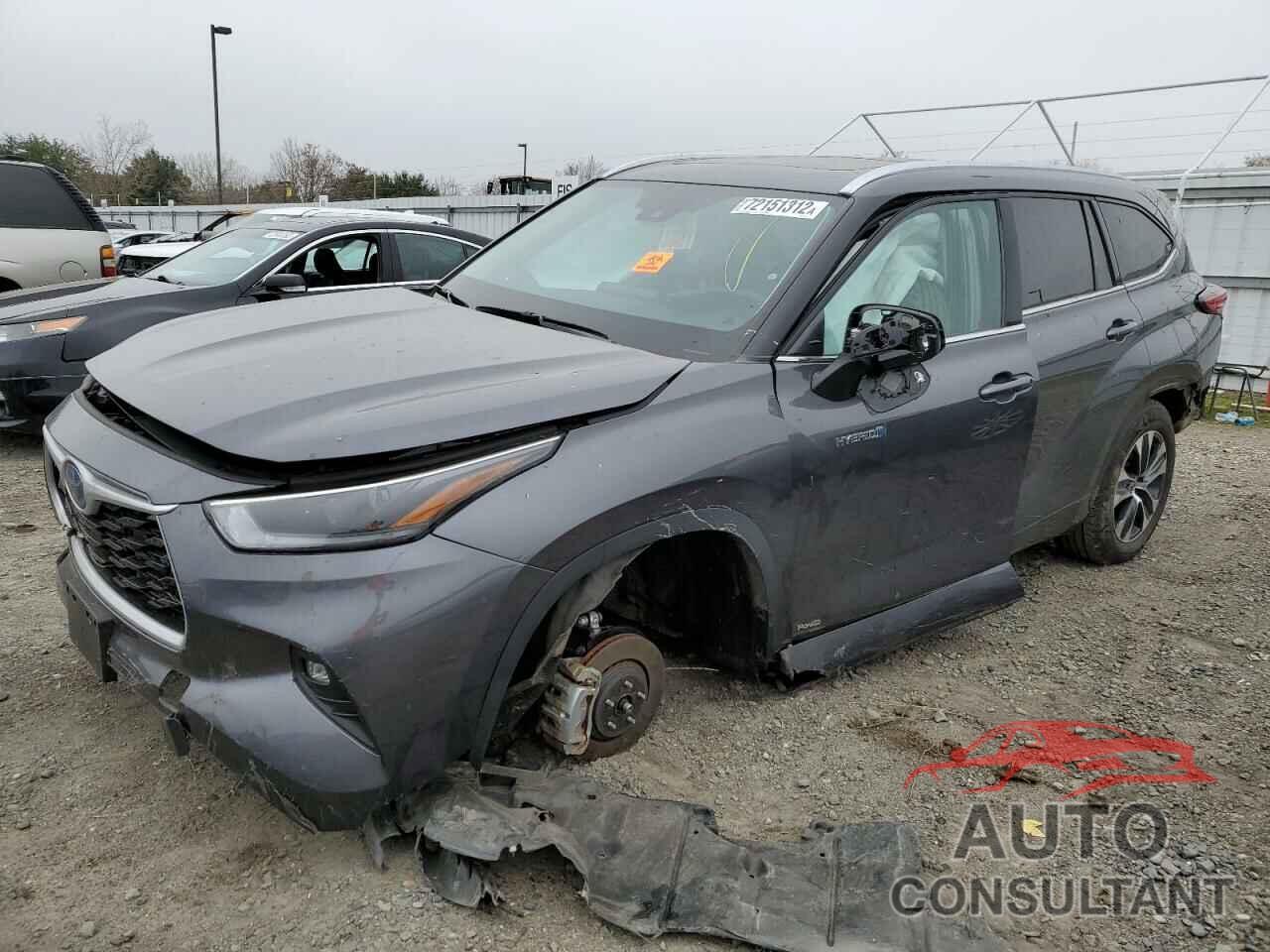 TOYOTA HIGHLANDER 2021 - 5TDHBRCH9MS514614