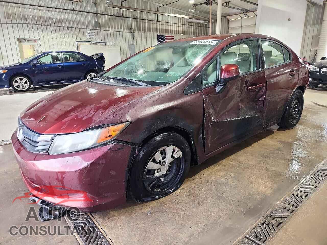 HONDA CIVIC 2012 - 19XFB2F50CE321468