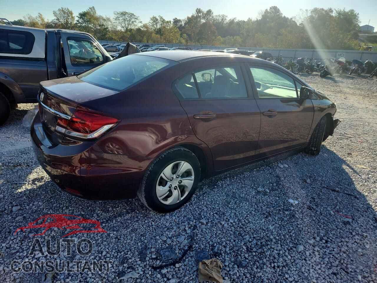 HONDA CIVIC 2013 - 19XFB2F54DE024088