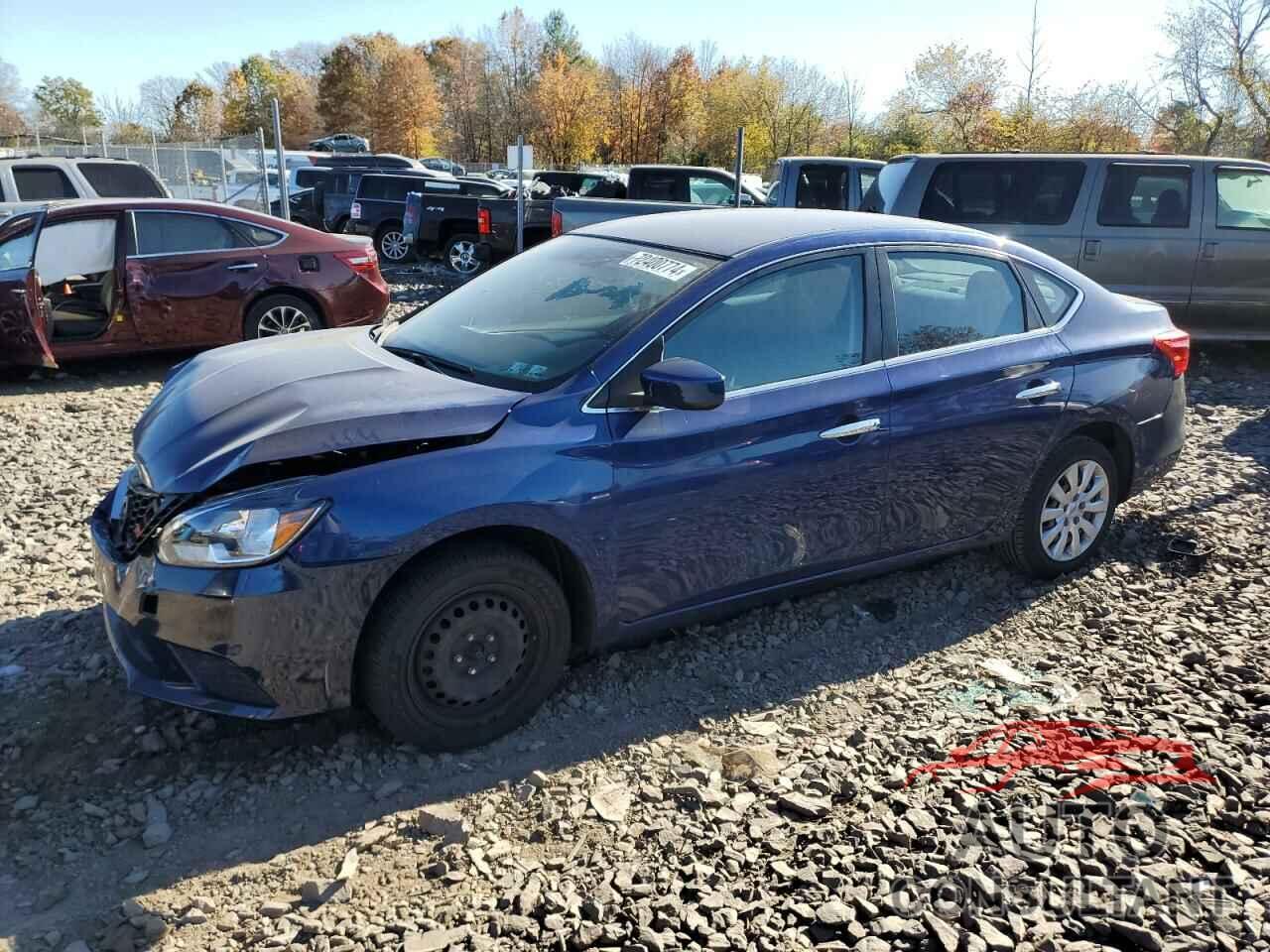 NISSAN SENTRA 2019 - 3N1AB7AP7KY354872