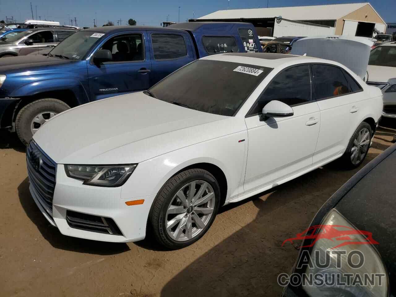 AUDI A4 2018 - WAUKMAF43JA106738