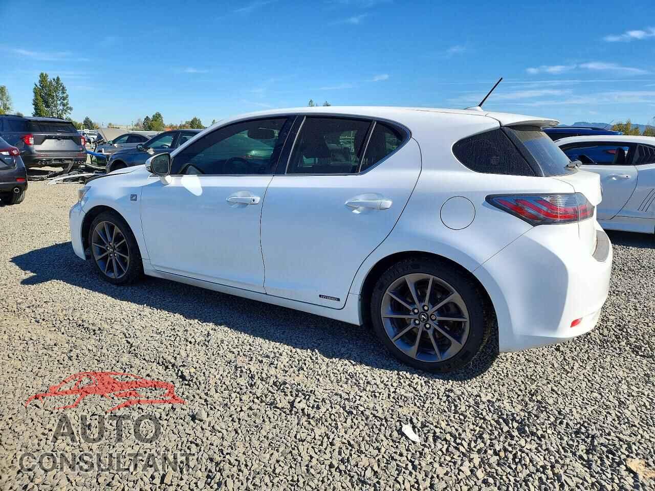 LEXUS CT 200 2013 - JTHKD5BH4D2158556