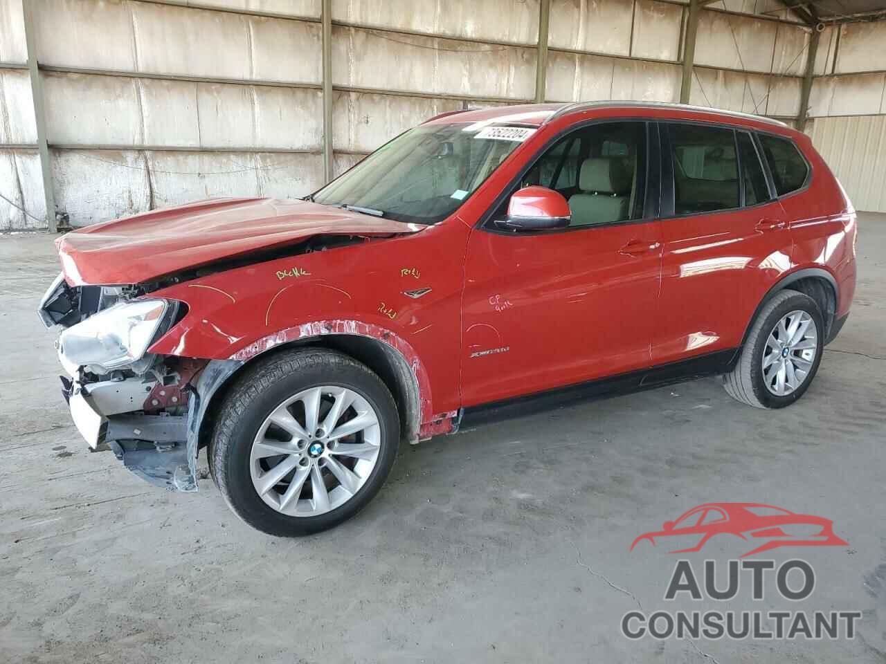 BMW X3 2015 - 5UXWY3C51F0E96402