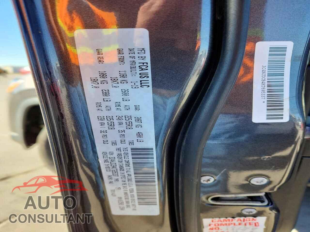JEEP COMPASS 2019 - 3C4NJDCB4KT695337
