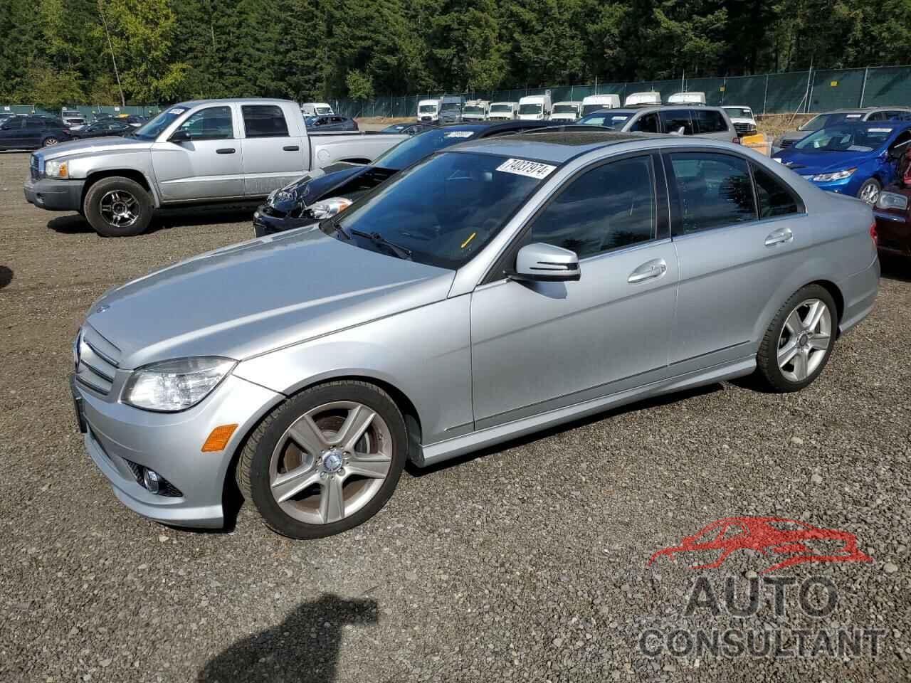 MERCEDES-BENZ C-CLASS 2010 - WDDGF5EB7AR088956