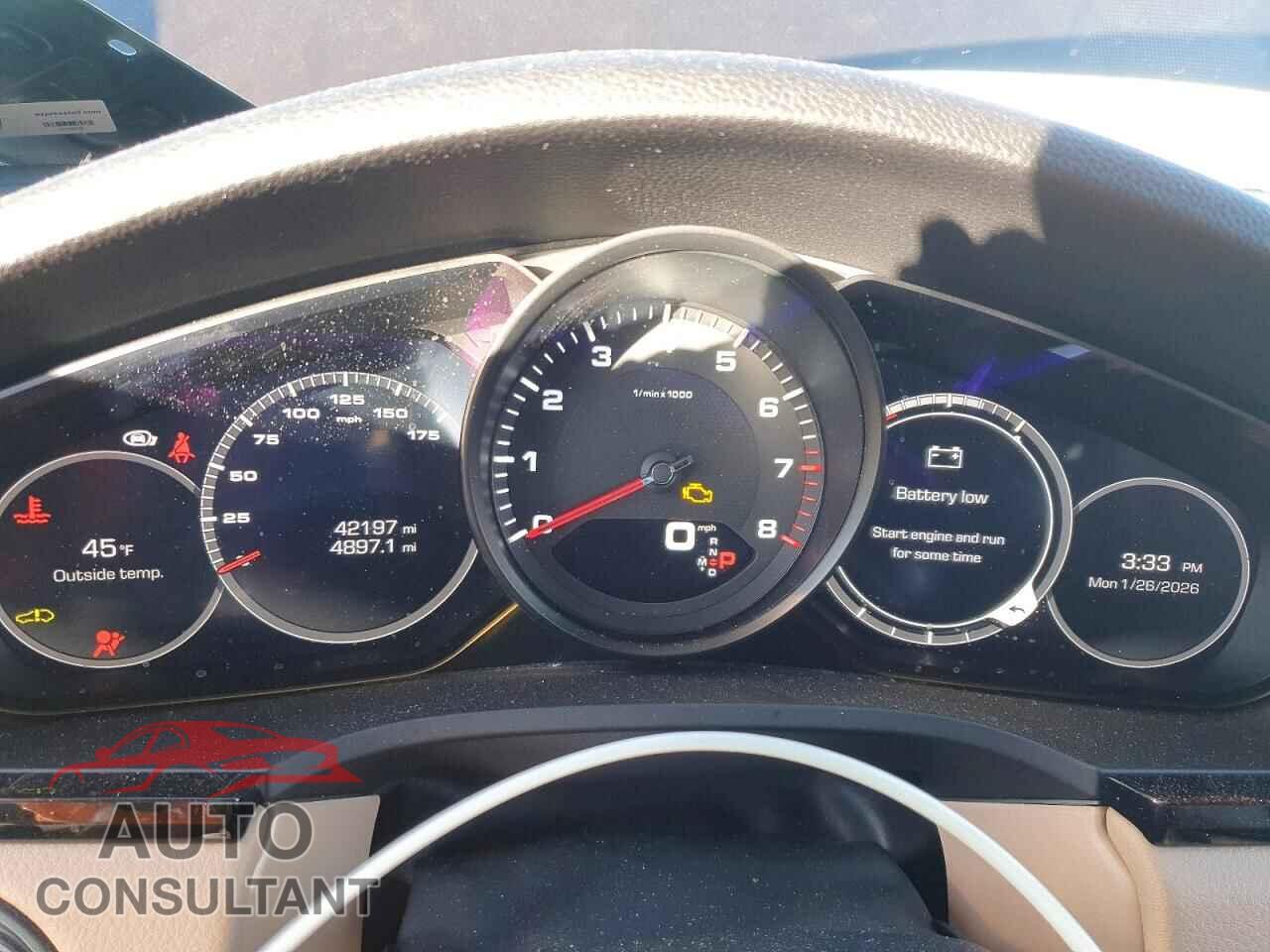 PORSCHE CAYENNE 2020 - WP1AA2AY6LDA10187