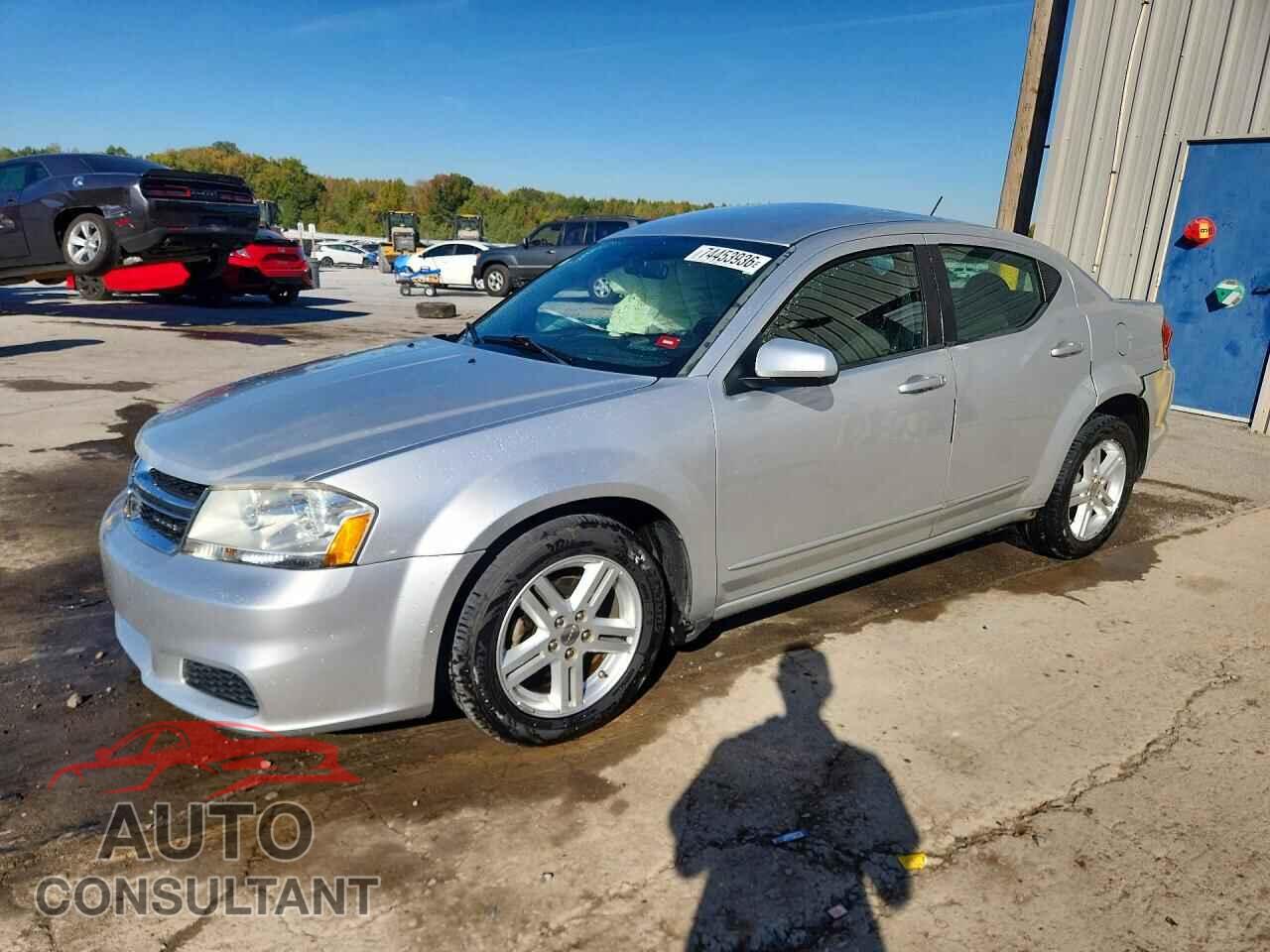 DODGE AVENGER 2012 - 1C3CDZCB3CN143314