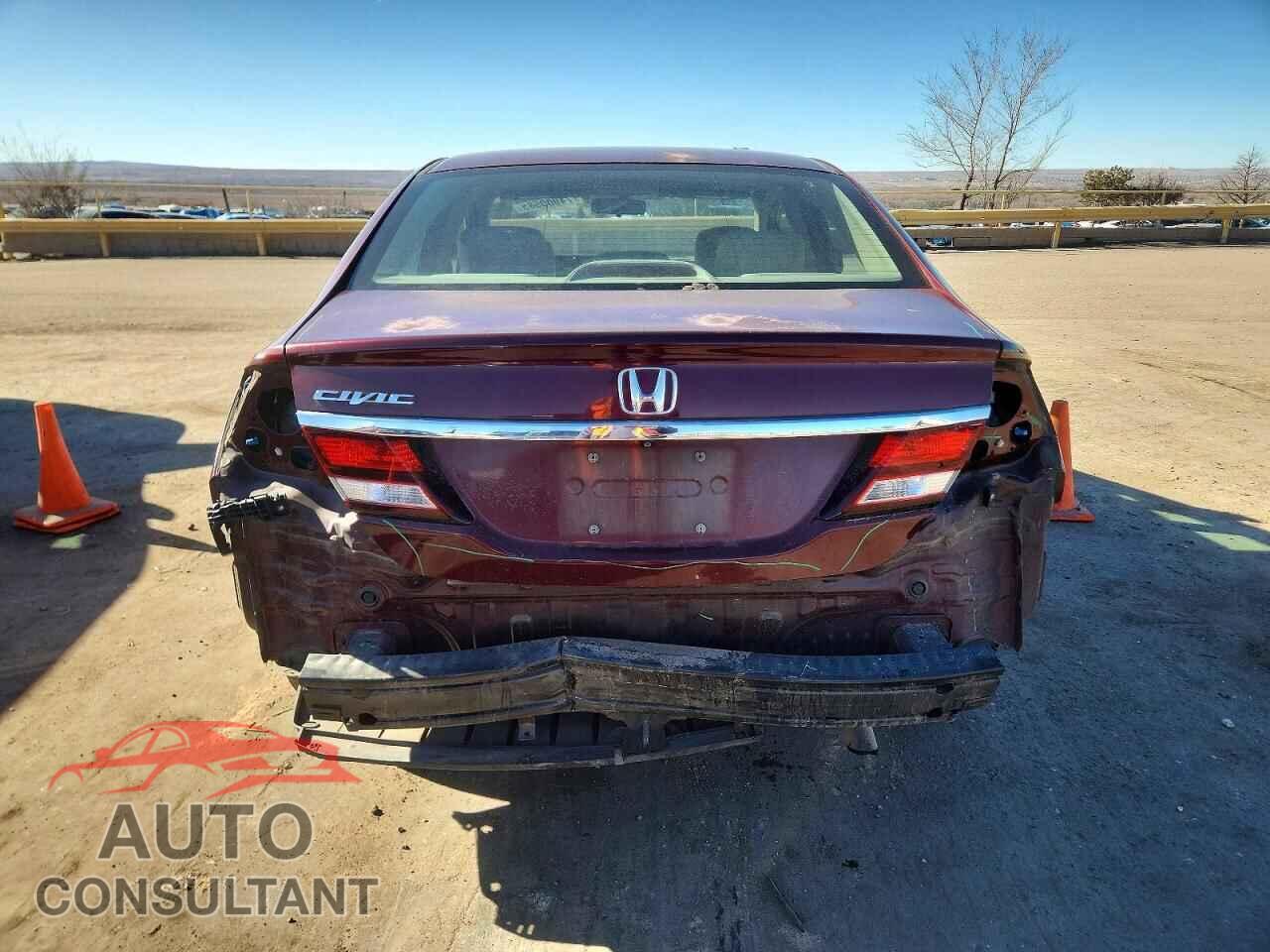 HONDA CIVIC 2013 - 2HGFB2F91DH511595