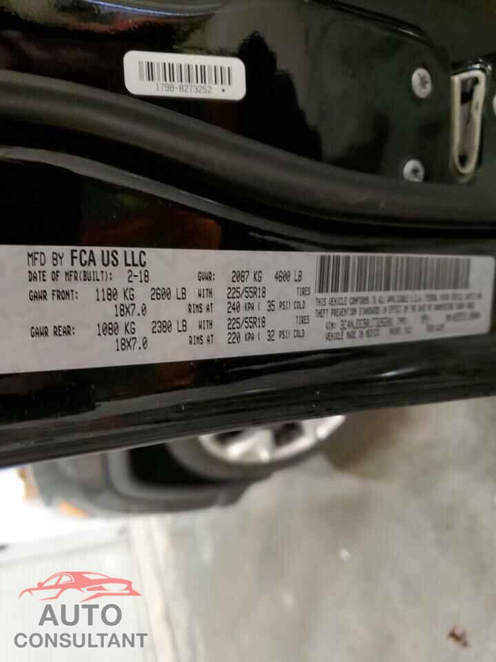 JEEP COMPASS 2018 - 3C4NJDCB0JT326201