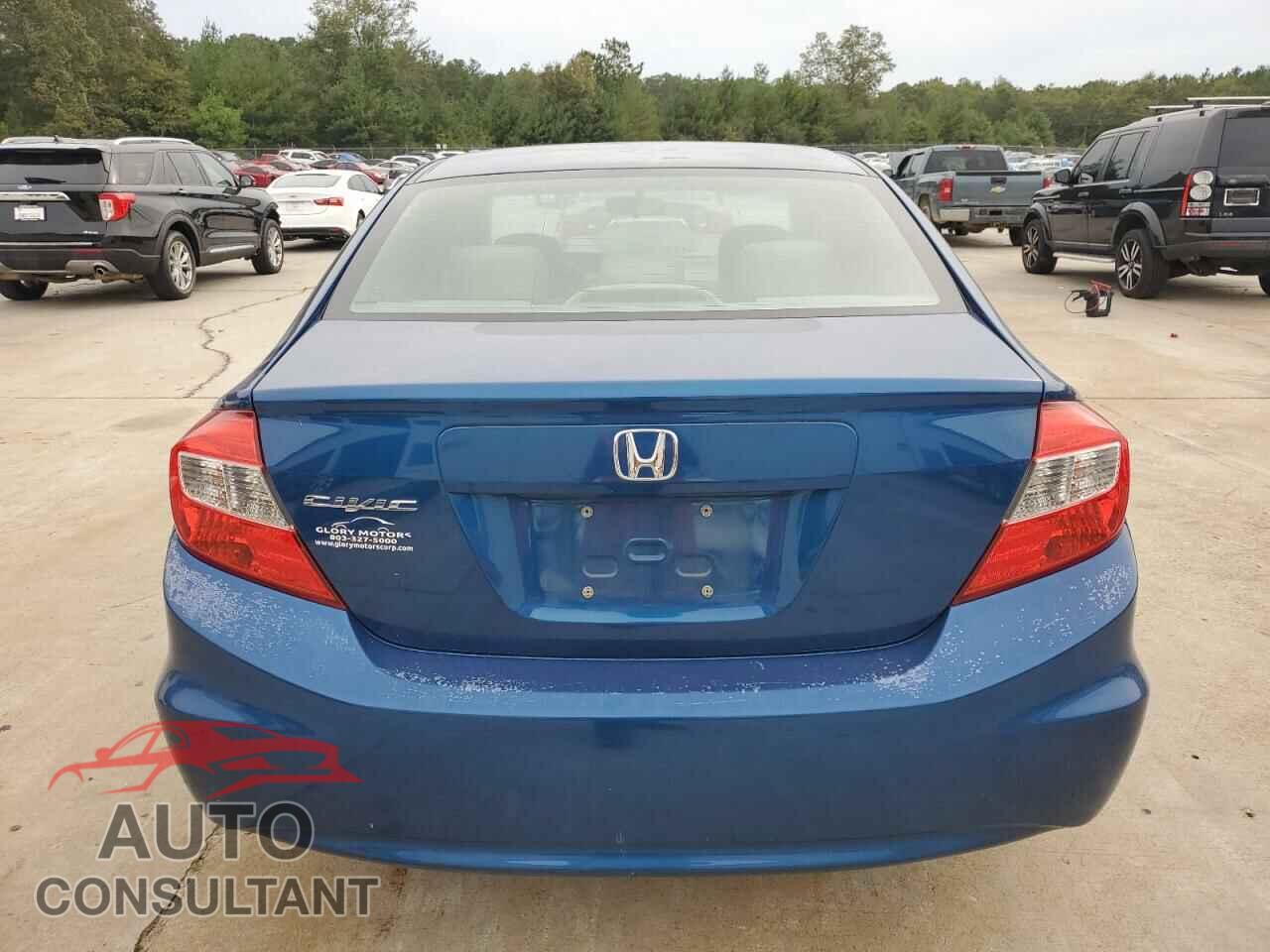 HONDA CIVIC 2012 - 19XFB2F54CE075136