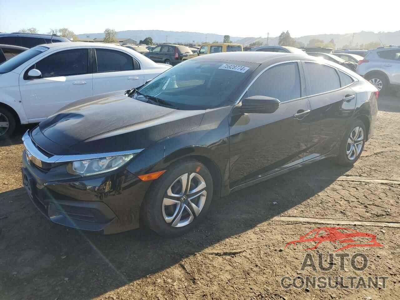 HONDA CIVIC 2018 - 2HGFC2F58JH595484