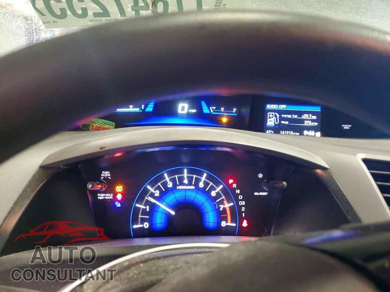 HONDA CIVIC 2012 - 19XFB2F81CE045568
