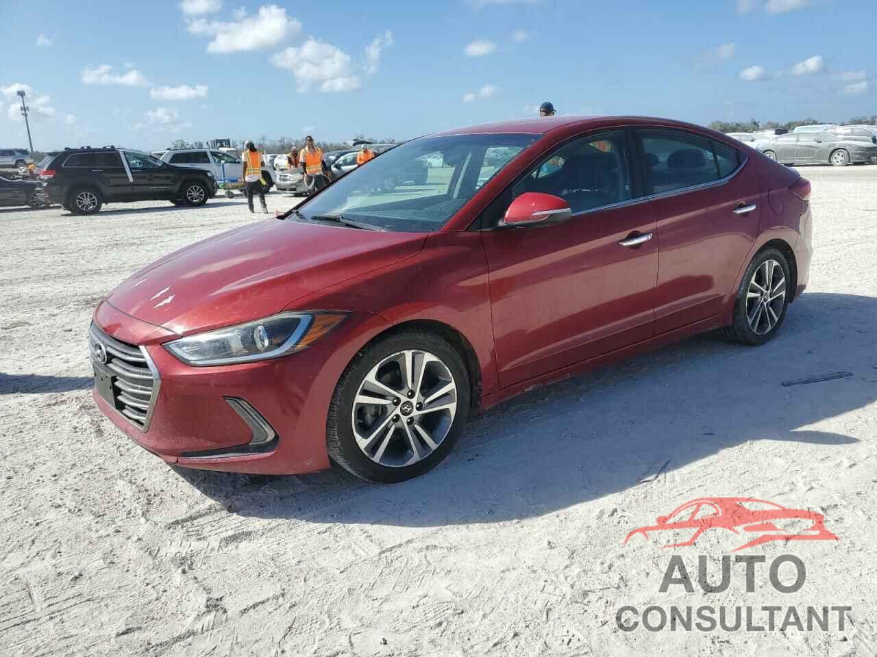 HYUNDAI ELANTRA 2017 - KMHD84LF1HU210561