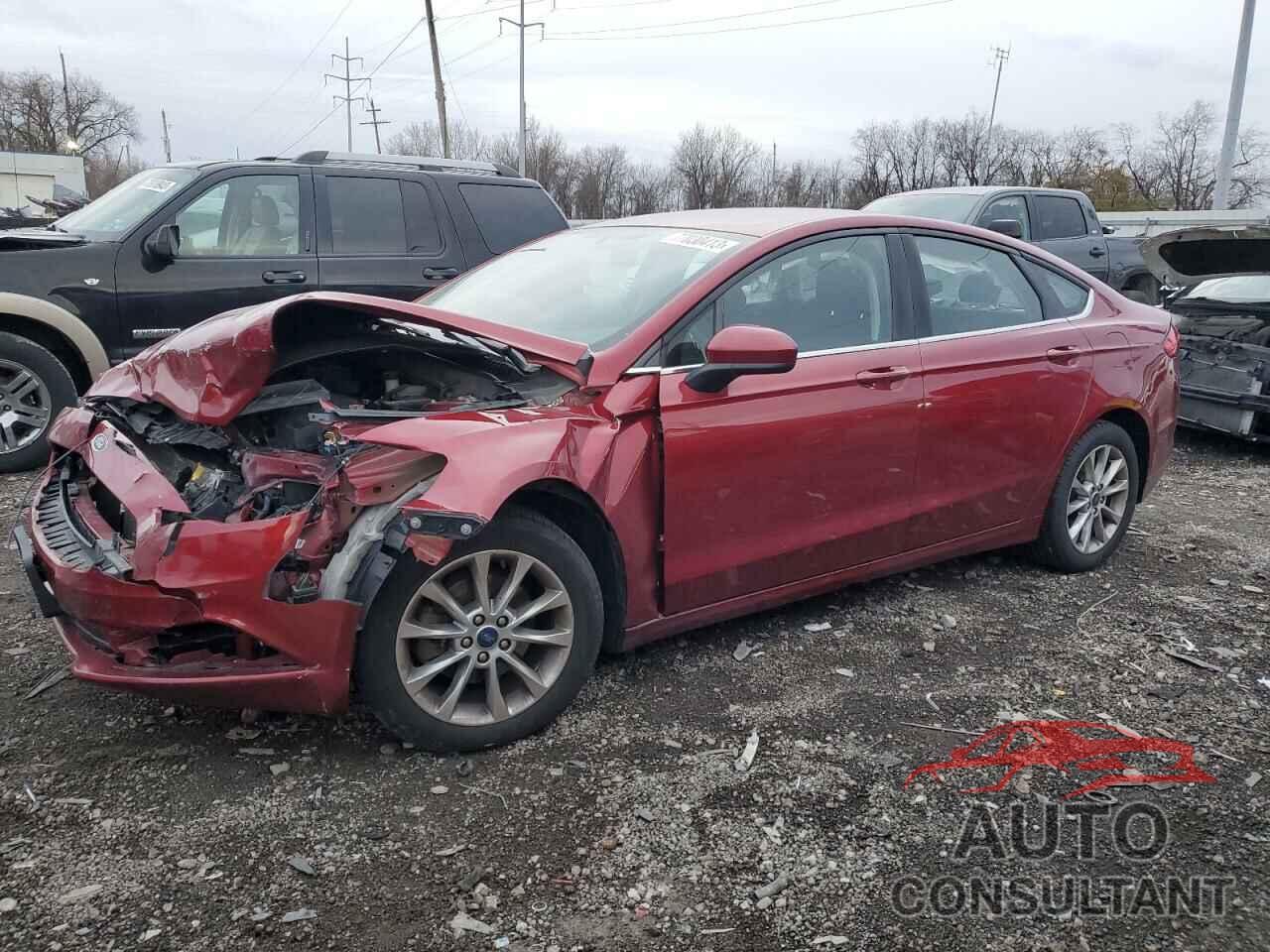 FORD FUSION 2017 - 3FA6P0H73HR117984