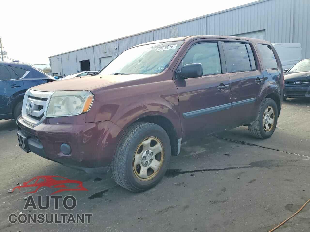 HONDA PILOT 2010 - 5FNYF4H26AB004541