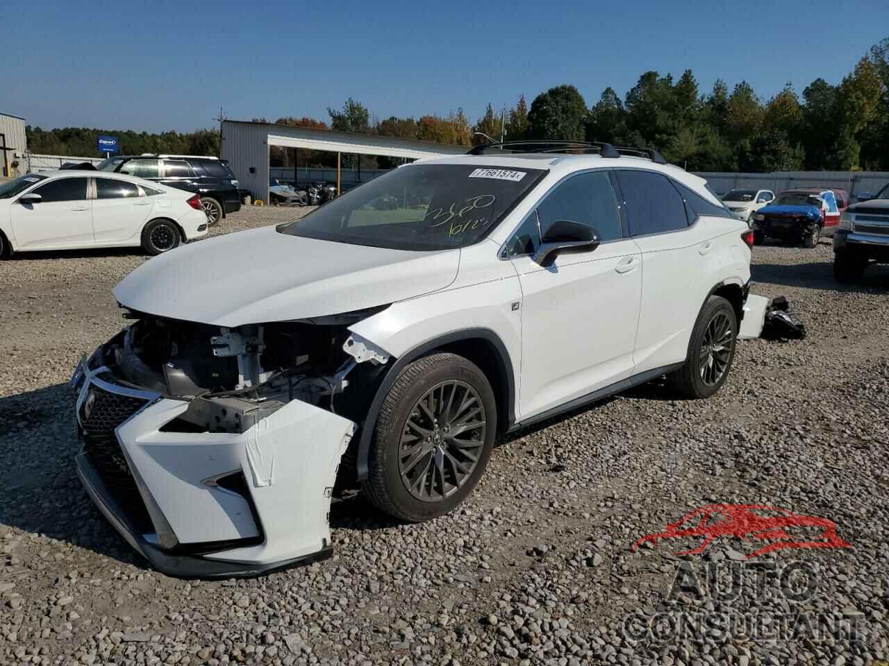 LEXUS RX350 2017 - 2T2ZZMCA6HC058801