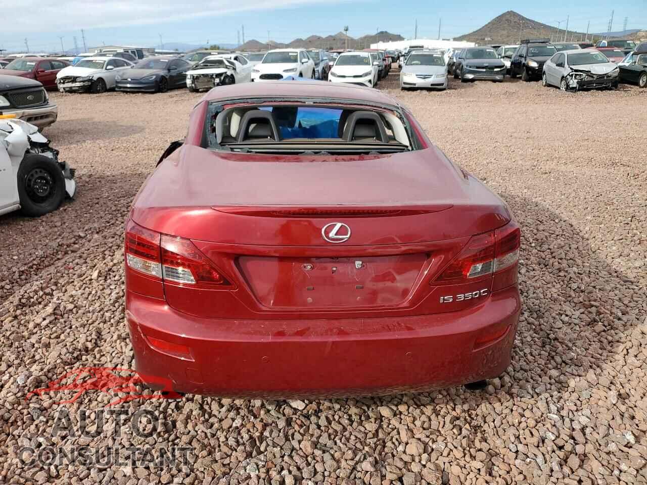 LEXUS IS 2012 - JTHFE2C28C2508860