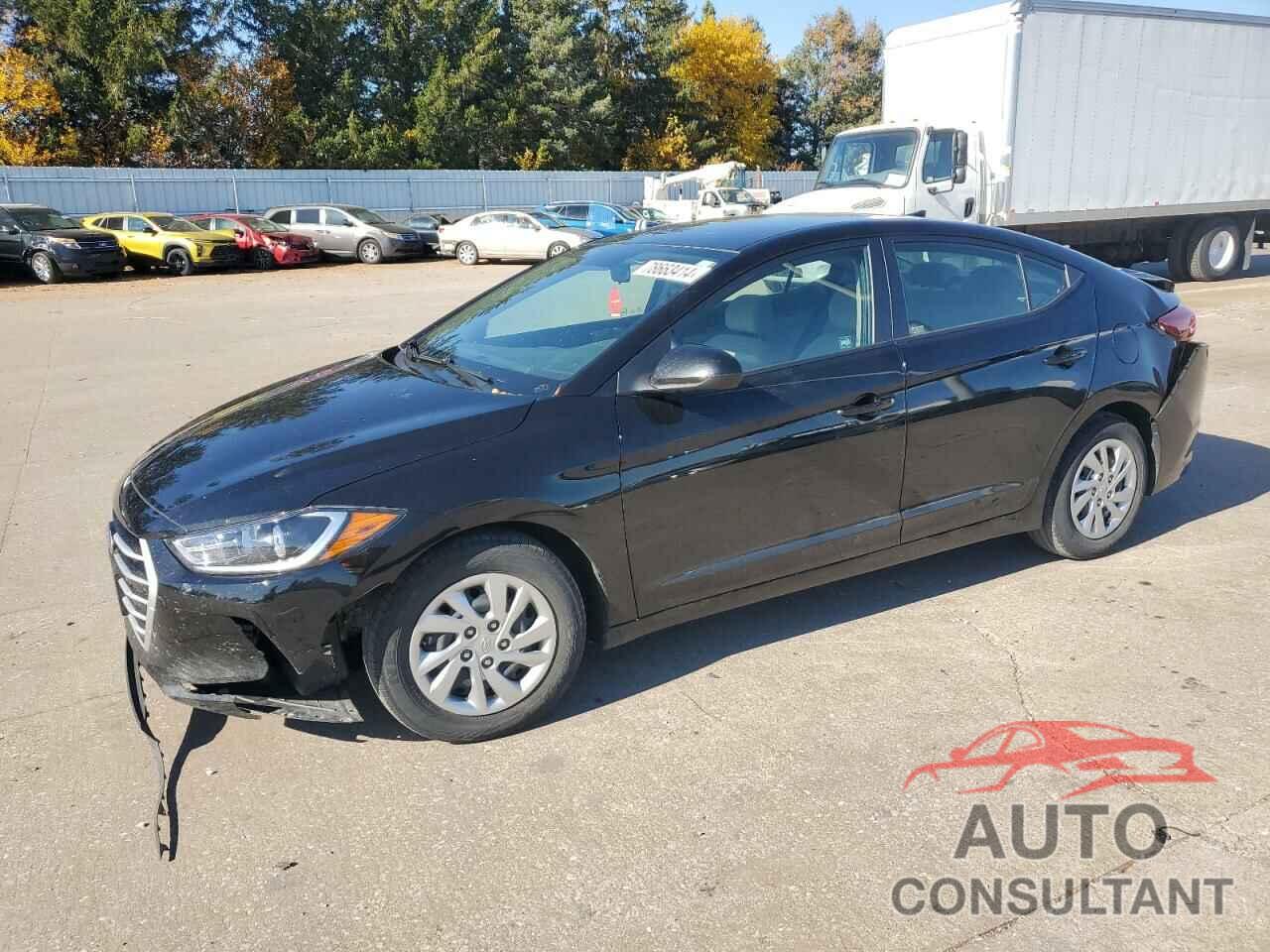 HYUNDAI ELANTRA 2017 - KMHD74LF2HU422114