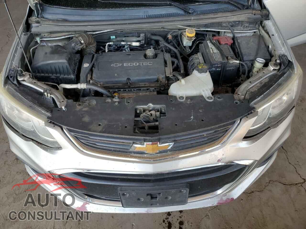 CHEVROLET SONIC 2017 - 1G1JB5SH5H4137978