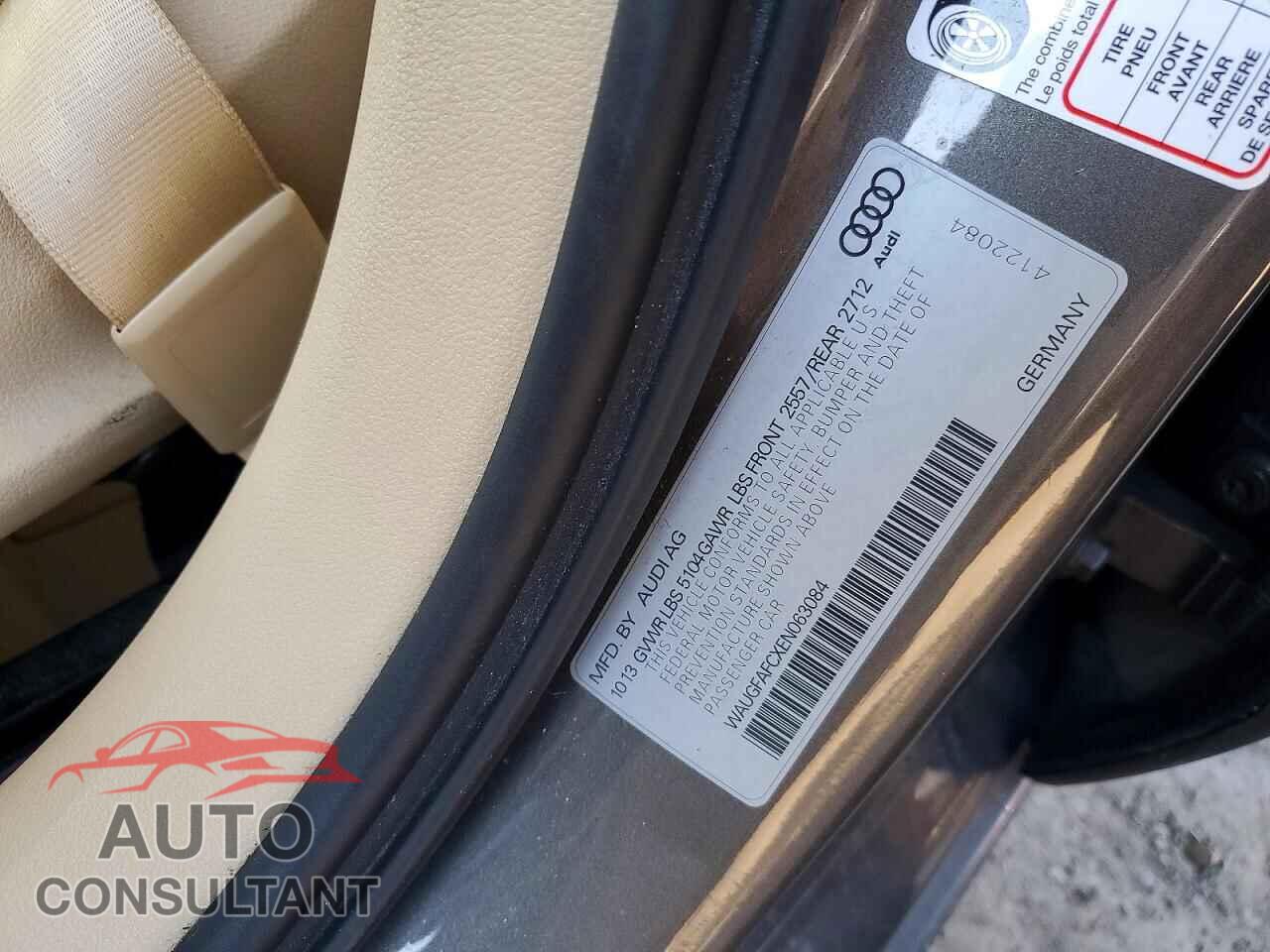 AUDI A6 2014 - WAUGFAFCXEN063084
