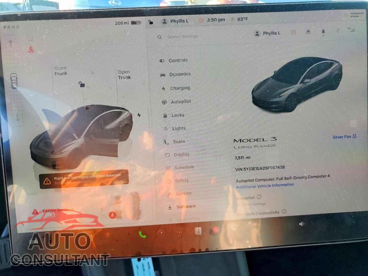 TESLA MODEL 3 2025 - 5YJ3E1EA2SF057438