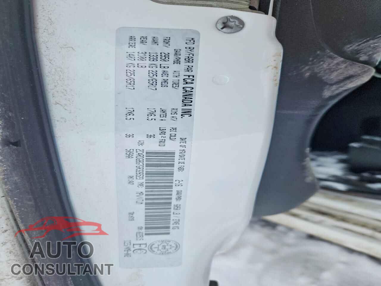 DODGE CARAVAN 2016 - 2C4RDGBG7GR326523
